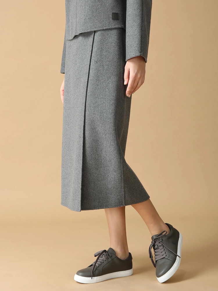 MORABITO BLANC(モラビトブラン) |ウールスタンリバー スカート