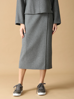 MORABITO BLANC(モラビトブラン) |ウールスタンリバー スカート