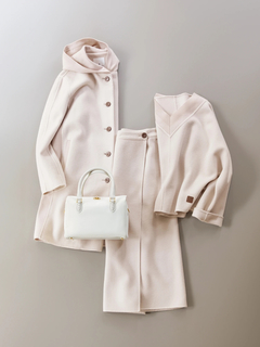 MORABITO BLANC(モラビトブラン) |ウールスタンリバー スカート