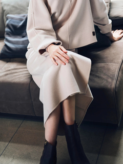 MORABITO BLANC(モラビトブラン) |ウールスタンリバー スカート