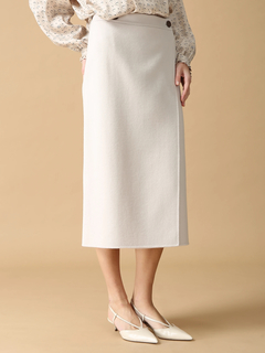 MORABITO BLANC(モラビトブラン) |ウールスタンリバー スカート