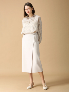 MORABITO BLANC(モラビトブラン) |ウールスタンリバー スカート