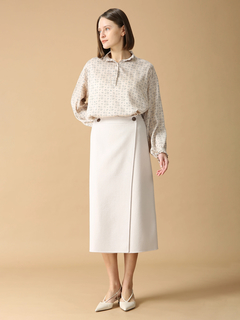 MORABITO BLANC(モラビトブラン) |ウールスタンリバー スカート