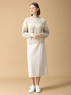 MORABITO BLANC(モラビトブラン) |ウールスタンリバー スカート