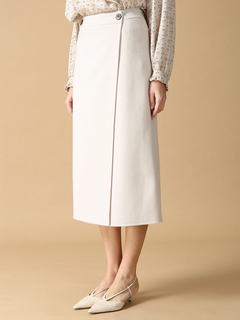 MORABITO BLANC(モラビトブラン) |ウールスタンリバー スカート