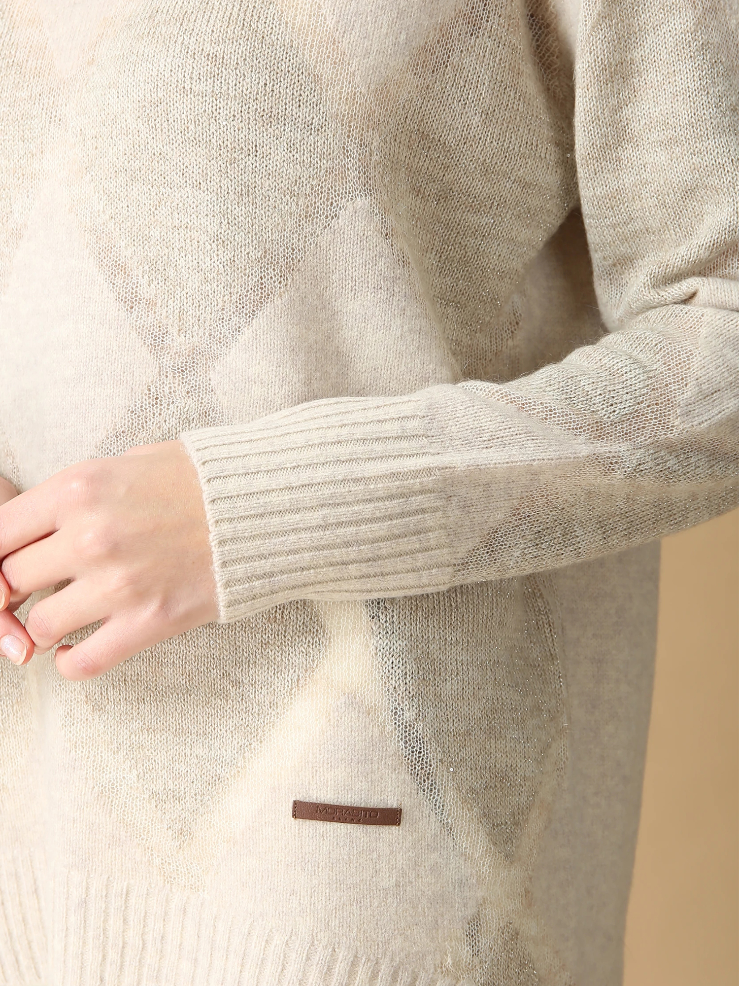 ニューイングランド ハイネック ニット セーター ｜ MORABITO BLANC