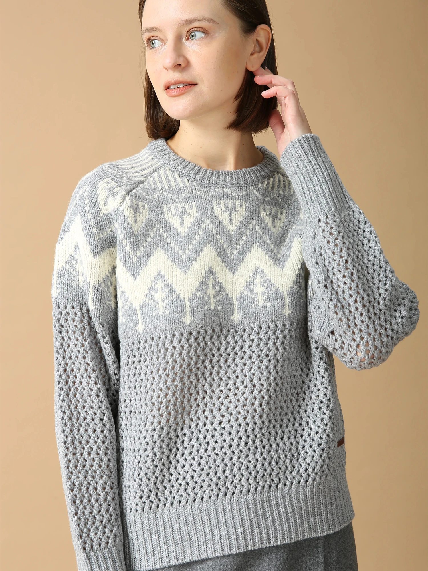 MORABITO BLANC ロゴプリントカーディガン　38サイズ　新品未使用 MORABITO BLANC〉おすすめニット〜その①〜 | モラビト | 大丸京都店