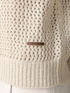 MORABITO BLANC(モラビトブラン) |エアーイング スノーフレーク 雪柄 セーター ニット