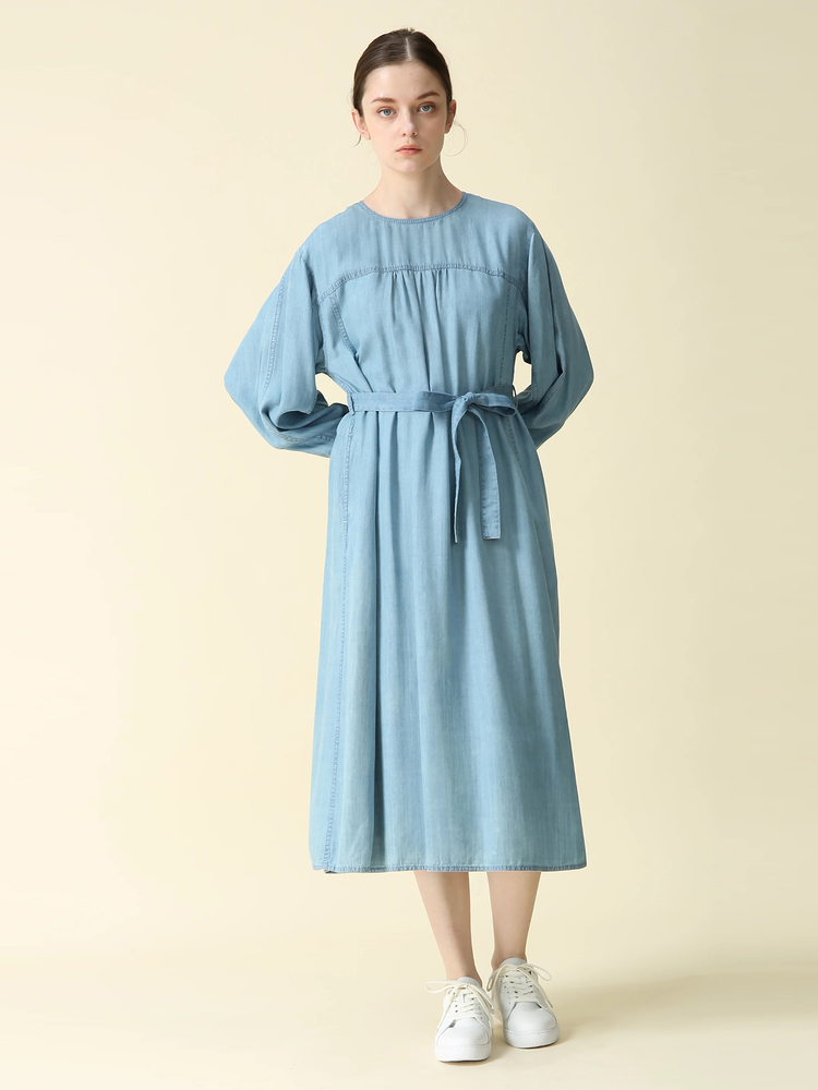 MORABITO BLANC(モラビトブラン) |【カタログ掲載】テンセルデニム ワンピース