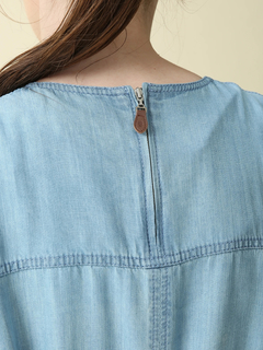 MORABITO BLANC(モラビトブラン) |【カタログ掲載】テンセルデニム ワンピース