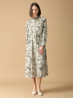 MORABITO BLANC(モラビトブラン) |パネルプリント ワンピース