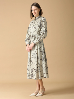 MORABITO BLANC(モラビトブラン) |パネルプリント ワンピース