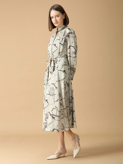 MORABITO BLANC(モラビトブラン) |パネルプリント ワンピース