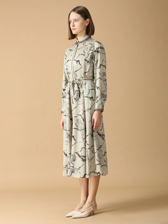 MORABITO BLANC(モラビトブラン) |パネルプリント ワンピース