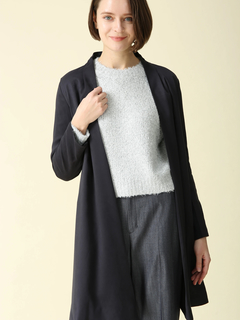 MORABITO BLANC(モラビトブラン) |ビジューフェイクスウェード コート