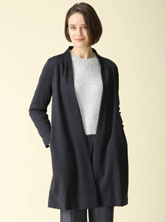 MORABITO BLANC(モラビトブラン) |ビジューフェイクスウェード コート