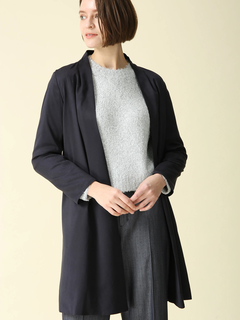 MORABITO BLANC(モラビトブラン) |ビジューフェイクスウェード コート