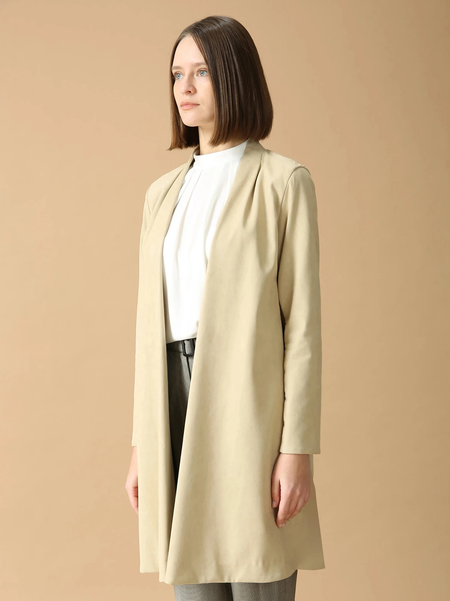 ろん新品＊MORABITO モラビト ケープコート ジャケット アイボリー 楽天市場】≪ 特別セール ≫ケープ取り外し 2way スタンドカラー