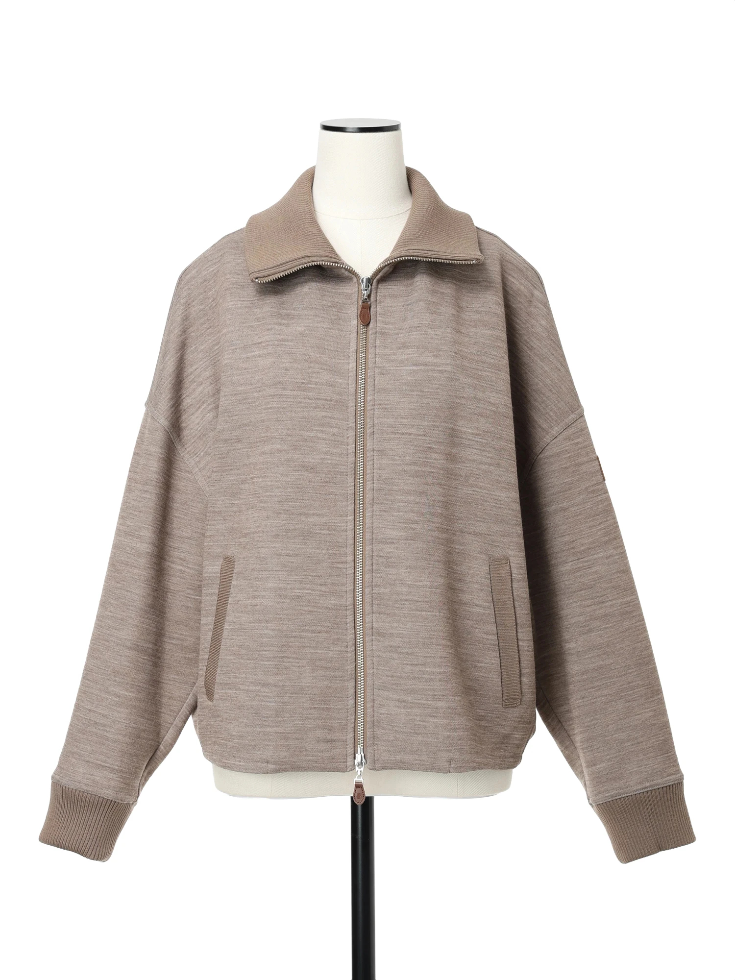 MORABITO BLANC カーディガン サイズ38サイズ新品未使用 ウールダンボール ジップ ジャケット カーディガン ｜ MORABITO BLANC