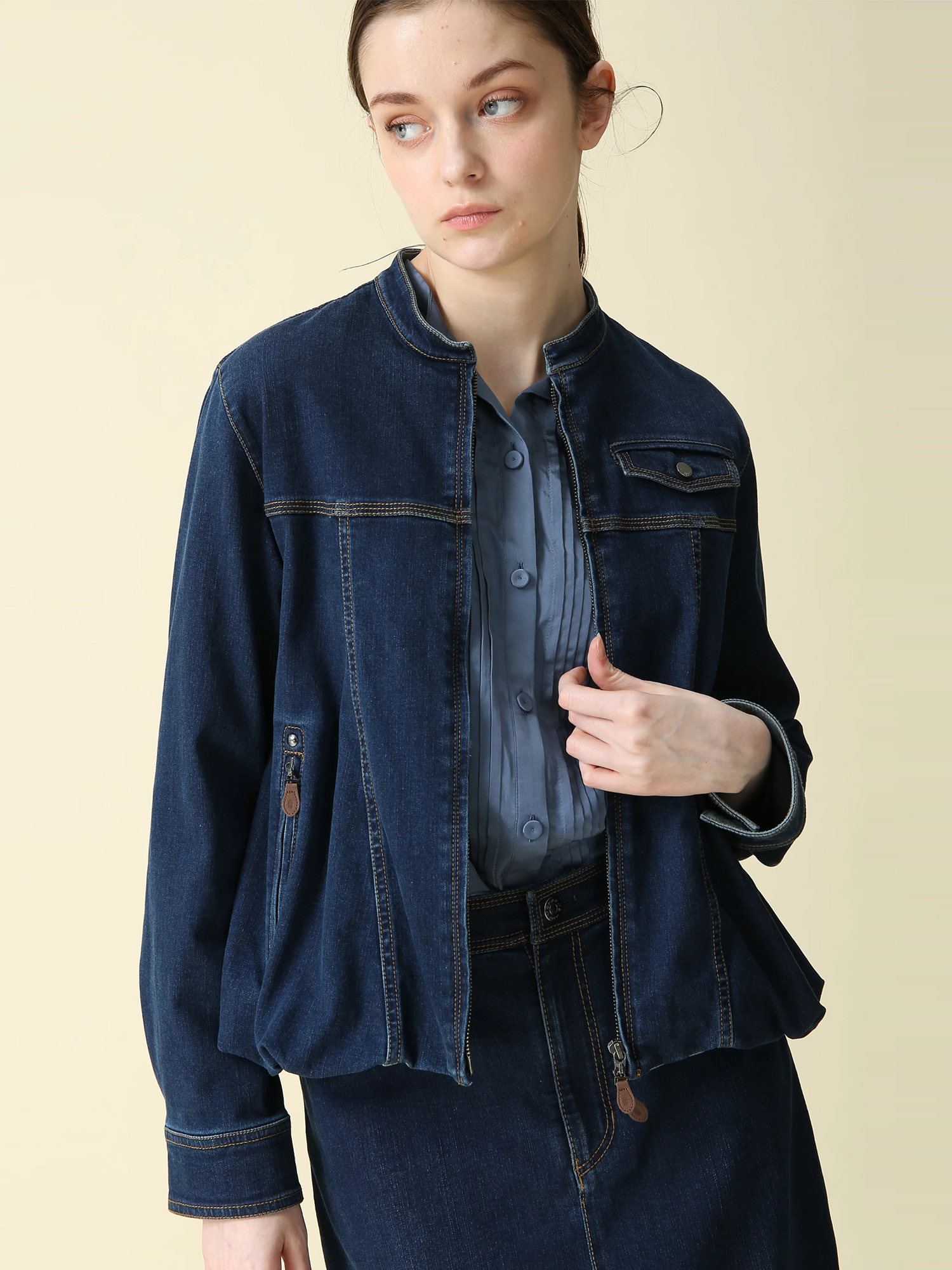 テクノロジーデニムジャケット ｜ MORABITO BLANC（モラビトブラン