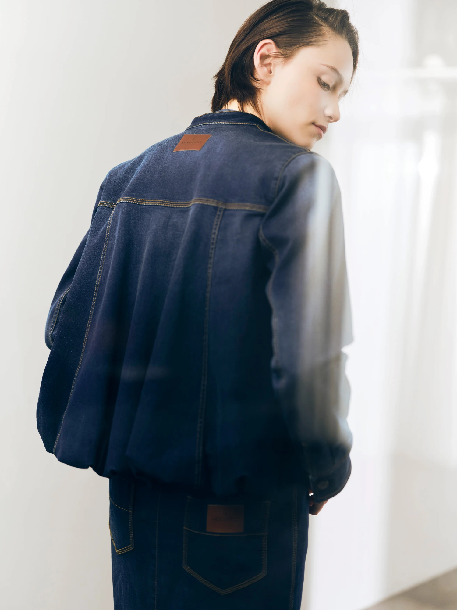 テクノロジーデニムジャケット ｜ MORABITO BLANC（モラビトブラン