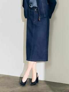 MORABITO BLANC(モラビトブラン) |【カタログ掲載】テクノロジー デニム スカート