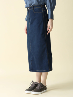 MORABITO BLANC(モラビトブラン) |【カタログ掲載】テクノロジー デニム スカート