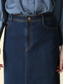 MORABITO BLANC(モラビトブラン) |【カタログ掲載】テクノロジー デニム スカート