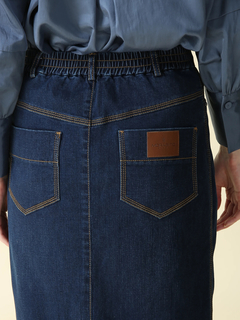 MORABITO BLANC(モラビトブラン) |【カタログ掲載】テクノロジー デニム スカート