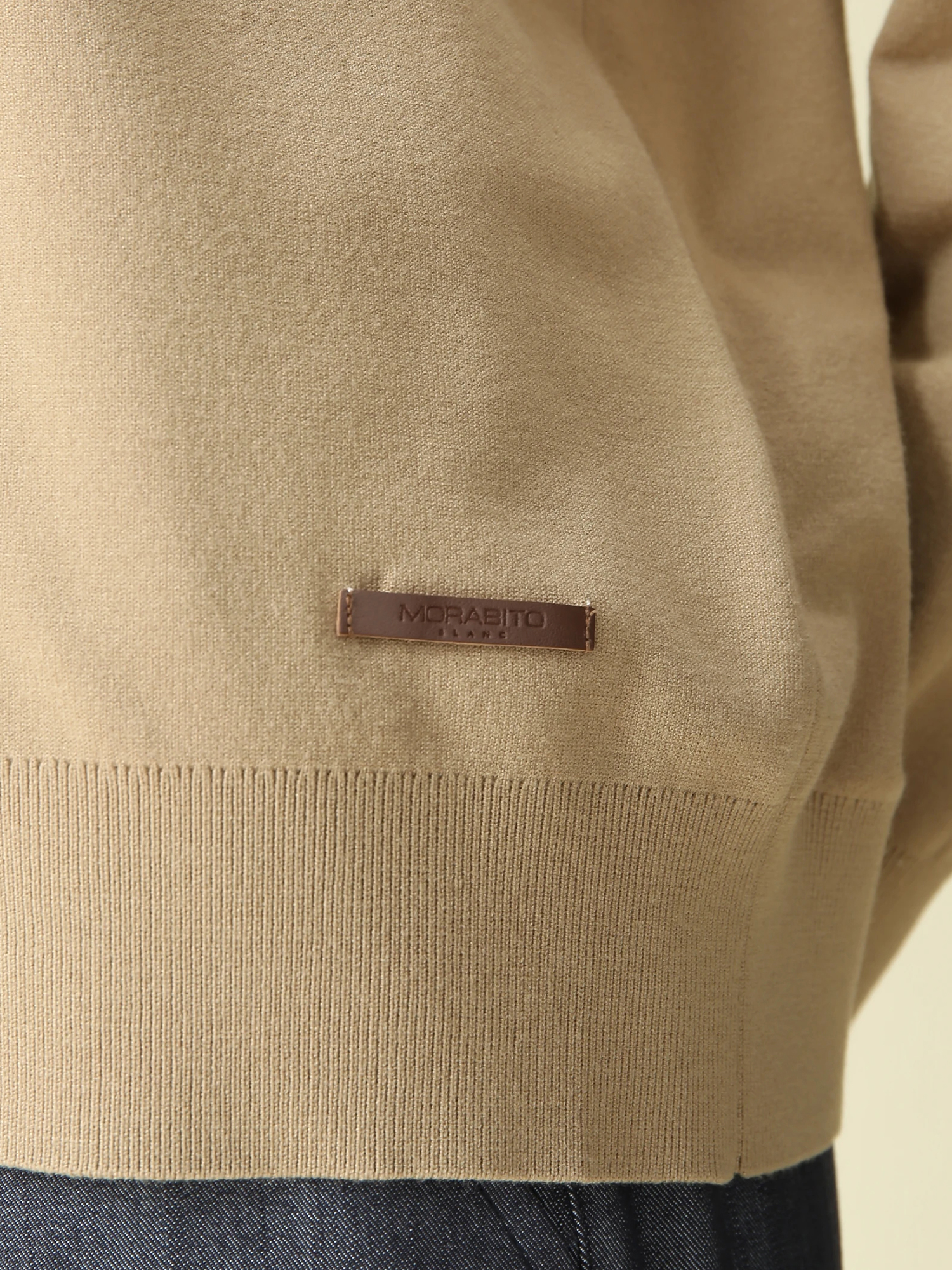 アテナ ハイネック ニット セーター ｜ MORABITO BLANC（モラビト