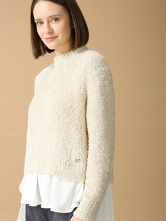 MORABITO BLANC(モラビトブラン) |スペイシェル ラメ ニット セーター