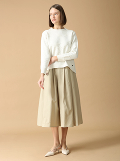 MORABITO BLANC(モラビトブラン) |モチーフジャカード ニット セーター