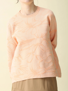 MORABITO BLANC(モラビトブラン) |モチーフジャカード ニット セーター