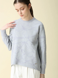 MORABITO BLANC(モラビトブラン) |モチーフジャカード ニット セーター