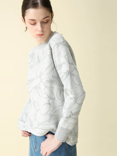 MORABITO BLANC(モラビトブラン) |モチーフジャカード ニット セーター