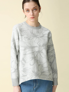 MORABITO BLANC(モラビトブラン) |モチーフジャカード ニット セーター