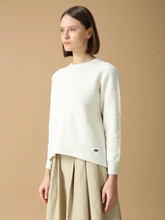 MORABITO BLANC(モラビトブラン) |モチーフジャカード ニット セーター