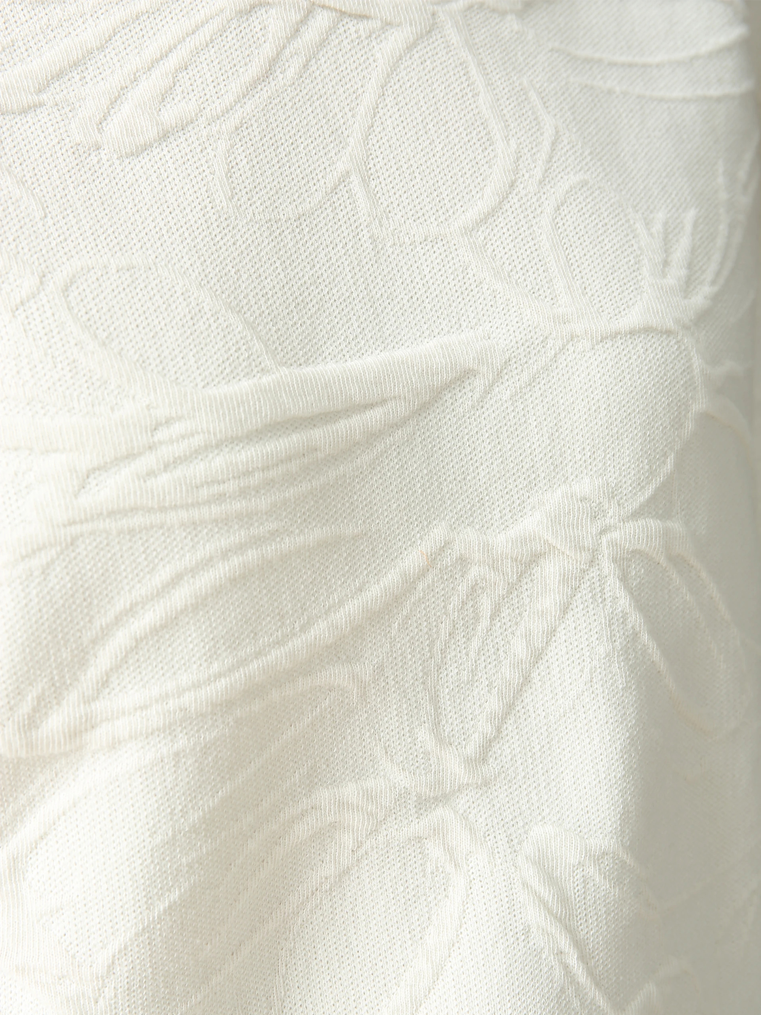 モチーフジャカード ニット セーター ｜ MORABITO BLANC（モラビト