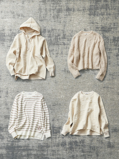 MORABITO BLANC(モラビトブラン) |VCコード ボーダー ニット セーター