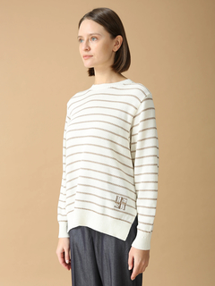 MORABITO BLANC(モラビトブラン) |VCコード ボーダー ニット セーター