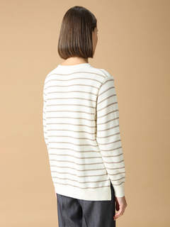 MORABITO BLANC(モラビトブラン) |VCコード ボーダー ニット セーター