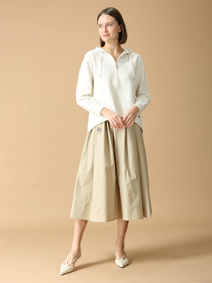 MORABITO BLANC(モラビトブラン) |モチーフジャカード ニット フーディ パーカー