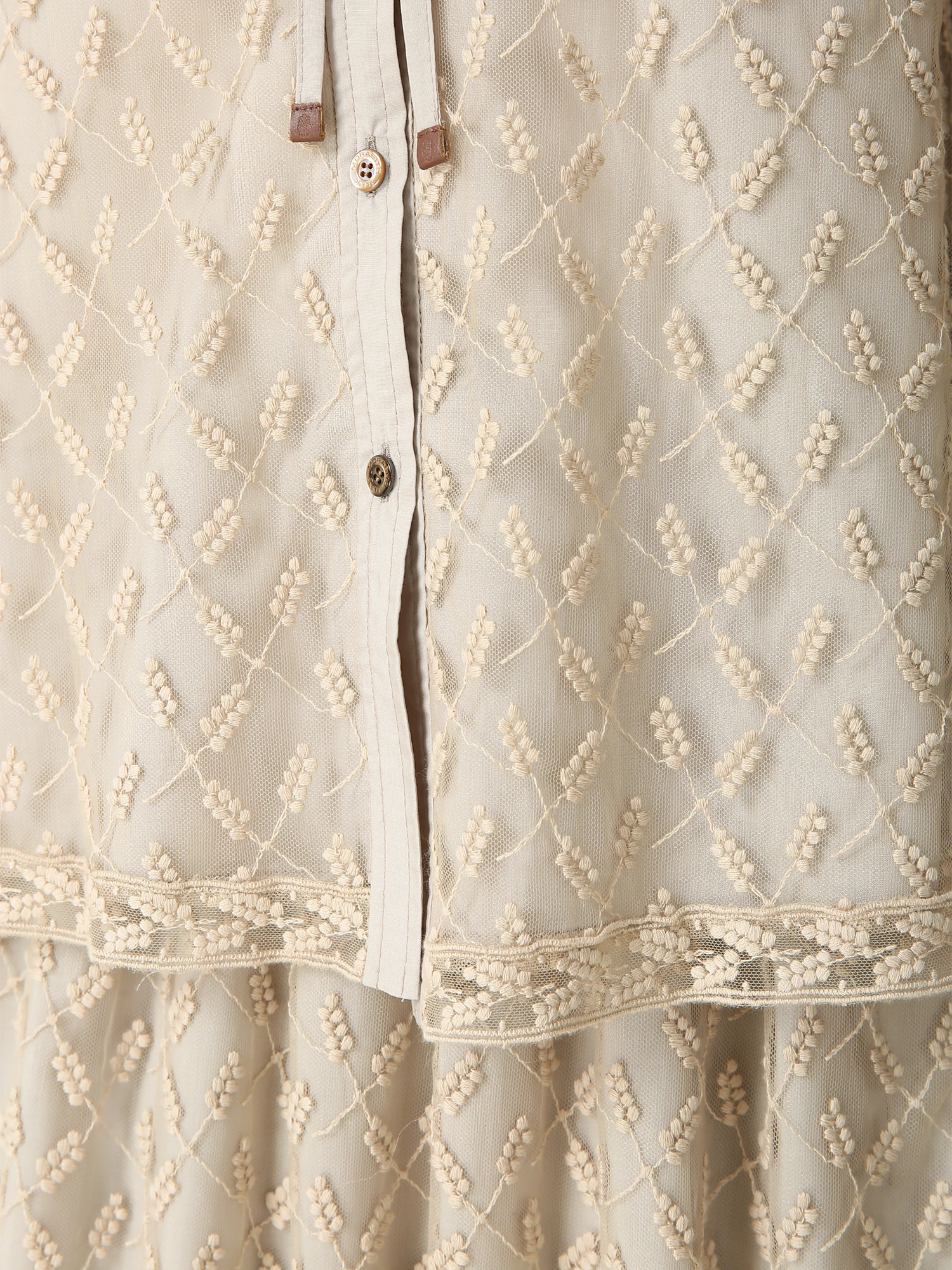 モチーフエンブロイダリーブラウス ｜ MORABITO BLANC（モラビトブラン