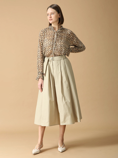 MORABITO BLANC(モラビトブラン) |デヴォープリント ブラウス シャツ