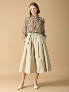 MORABITO BLANC(モラビトブラン) |デヴォープリント ブラウス シャツ