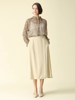 MORABITO BLANC(モラビトブラン) |デヴォープリント ブラウス シャツ