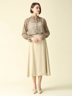 MORABITO BLANC(モラビトブラン) |デヴォープリント ブラウス シャツ