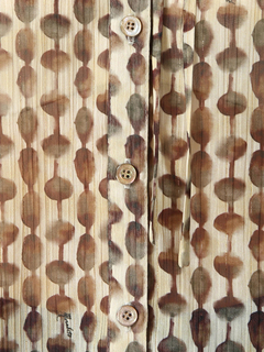 MORABITO BLANC(モラビトブラン) |デヴォープリント ブラウス シャツ