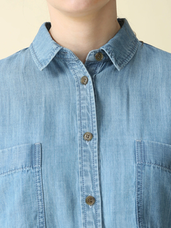 MORABITO BLANC(モラビトブラン) |【カタログ掲載】テンセルデニム ブラウス シャツ