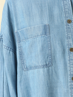 MORABITO BLANC(モラビトブラン) |【カタログ掲載】テンセルデニム ブラウス シャツ